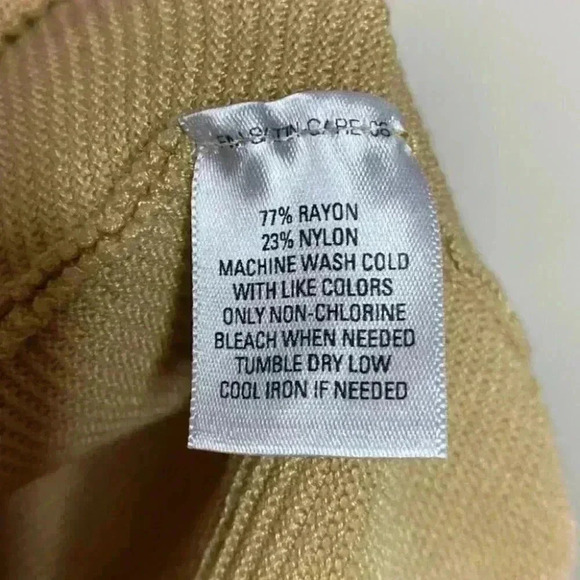 GNW Black, Grey, and Tan Colorblock Ribbed Short Sleeve Sweater Size Small - Picture 6 of 7